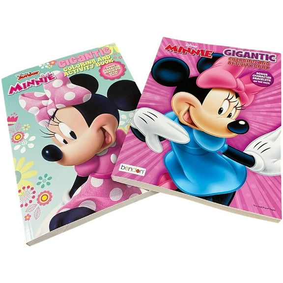 Bendon: Minnie Mouse Gigantic Coloring Book, Book 1 (2 Pack) (Paperback)