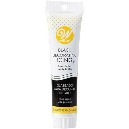 ICING TUBE BLACK 4.25 OZ