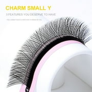 Veyes Inc 0.07mm Curl YY Shape Eyelash Extensions Veyelash 9-16mm Mix Hand Woven Black Natural Soft YY Lashes Premade Volume Fan Individual