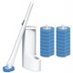 thumbnail image 1 of Toystoory Experiencia de limpieza de 8 piezas con accesorios desechables para escobilla de baño desechables TODO en 1 Suministros de limpieza para el hogar 1 juego de escobilla de baño., 1 of 6