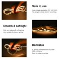 thumbnail image 3 of TUNICHX Tira de luz LED COB DC 12 V Tira de luz LED Tiras LED súper brillantes flexibles, 16.4 pies, CRI 90+, 2400 LED Luz uniforme de alta densidad para dormitorio, cocina, decoración interior del ho, 3 of 5