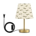 thumbnail image 2 of Adjustable 3-Color Light Desk Light Vintage Bronze Table Lamp For Bedroom Office Living Room Small Green Bows, 2 of 9