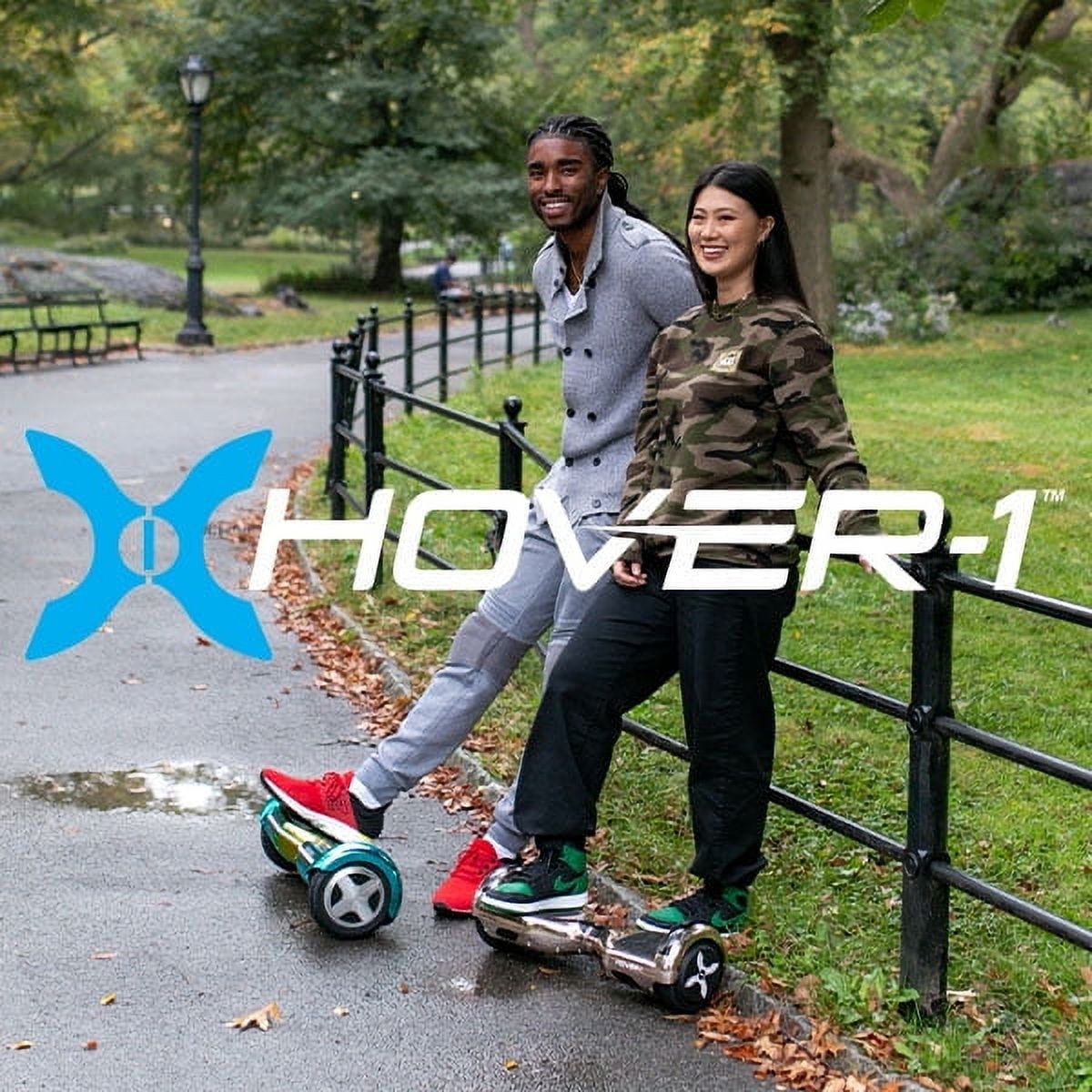 Hover-1 Rogue Hoverboard for Teens, Built-in Bluetooth Speaker, Blue