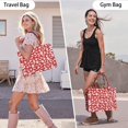 thumbnail image 6 of Large Capacity Tote Bag,Red Christmas Santa Pattern Handbag Fashion Luxury Tote Bag,15.7"x13"x 5.1" Inches,Laptop Compatible, 6 of 6