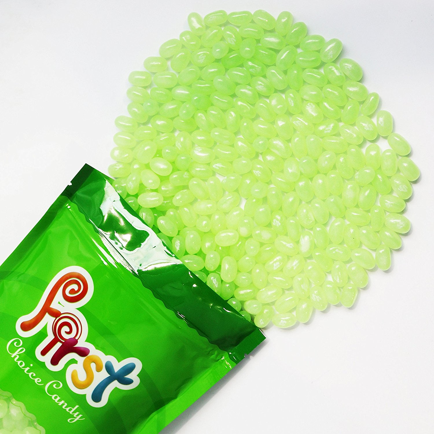 FirstChoiceCandy Jelly Belly 7UP® Jelly Beans 1 Pound Resealable Bag