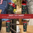 thumbnail image 7 of Christmas 30oz Handheld Travel Tumbler with Handle – Double Wall Stainless Steel Insulated Cup, Flip Straw Lid, Leak-Proof & BPA-Free for Hot and Cold Drinks – Durable Coffee & Juice Mug Black, 7 of 7