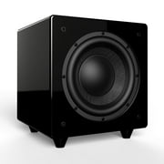 OSD Audio Nero DueVoce X8 Dual 8-inch Drivers, 300W Deep Bass, Class D, 107dB SPL, Compact High-Gloss Black Finish