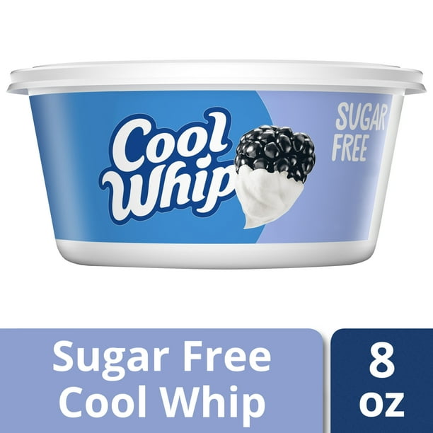 Cool Whip Sugar Free Whipped Topping, 8 oz Tub - Walmart.com - Walmart.com