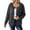 Gray, variant on Fall Lightweight Outerwear Coat Women Long Sleeve Hooded Jackets Cinch Waist Zip Up Activewear Sweatshirts Relaxed Fit for Office Hiking Spring Transition