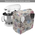 thumbnail image 2 of Floral Stand Mixer Cover, Hand Drawn Lily and Poppies Sketch Effect Chastity and Virtue Garden Plants, Kitchen Appliance Organizer Bag Cover with Pockets, 5 Quarts, Multicolor, by Ambesonne, 2 of 4