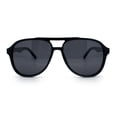 thumbnail image 5 of Polarized Luxury Gentlemanly Iconic Plastic Racer Euro Style Sunglasses [Shiny Black - Black], 5 of 8
