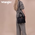 thumbnail image 4 of Wrangler Top-Handle Bags for Women Laptop Crossbody Tote Bag Purse, Black, 4 of 7