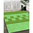 thumbnail image 2 of Ahgly Company Indoor Square Patterned Emerald Green Area Rugs, 5' Square, 2 of 6