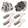 thumbnail image 4 of Brx40710, Lubricity Anti Aging Thermal Conduction Alternator Regulator Brush Set Generator Motor Carbon Brushes  For Car, 4 of 8