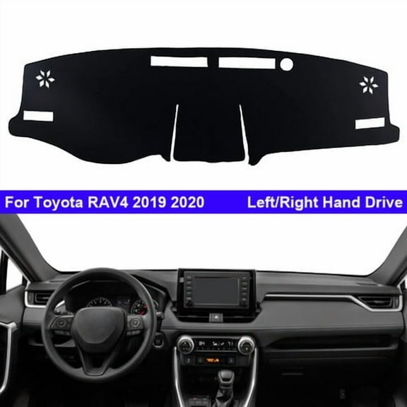 Car Inner Dashboard DashMat Cover For Toyota RAV 4 2019 2020 RAV4 Protector Mat
