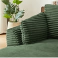 thumbnail image 4 of Kithkasa 45 Inch Chaise Lounge Chair Indoor, Oversized Corduroy Upholstered Boneless Sofa Bed,Cloud Sofas Couches for Living Room, No Assembly Required, Green, 4 of 6
