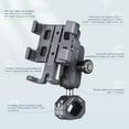 thumbnail image 2 of FANAUE Anti-theft Motorcycle Phone Mount with Vibration Dampener for Bicycle/ATV/UTV/Scooter Handlebar,Compatible with RAM Mounts B size Phone Holder for 5.5-7'' Smartphone, 2 of 9