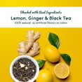 thumbnail image 3 of Teaniru - Lemon Ginger Black Tea - Ziplock Pouch | A Perfect Detox & Immunity Booster l 100% Natural ingredients - 25 Tea Pyramids, 3 of 5