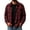 (Casual 4)Wine, variant on Men's Oversized Plaid Flannel Long Sleeve Shirt, Button Front Casual Outer Layer, Versatile Daily Wear for Autumn Winter Casual Scenarios