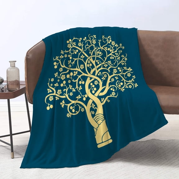 Unique Print Blanket Throw Comfortable Warm Velet Plush Fluffy Throw Blanket Perfect Gift for Couch Sofa or Bed 50"(Width) x 80"(Length)
