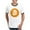 Black/White, variant on - Bitcoin Logo T Shirt - 100% Cotton Ringed T-Shirt
