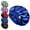 Blue, variant on Double Layer Satin Bonnet for Men&Women Reduce Friction Prevent Frizz,Soft Sleep Cap for Natural Curly Hair