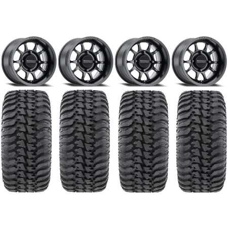 Method 409 15 Black (4+3) Wheels 30 Regulator Tires Can-Am Maverick X3 / Honda Pioneer 1000 / Talon