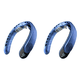 thumbnail image 1 of Ventilador Cuello Portátil 4000mAh Recargable 3 Velocidades Sin Aspas Manos Libres () Azul, 1 of 3
