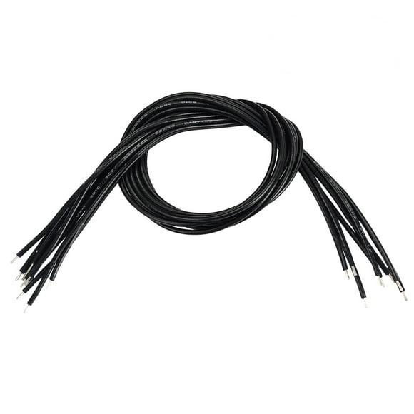 50PCS / Pack 30cm Circuito de Guitarra de Conexión Cable de Alambre Cable de Conexión Blindado Alambres de Conexión para Guitarra Eléctrica