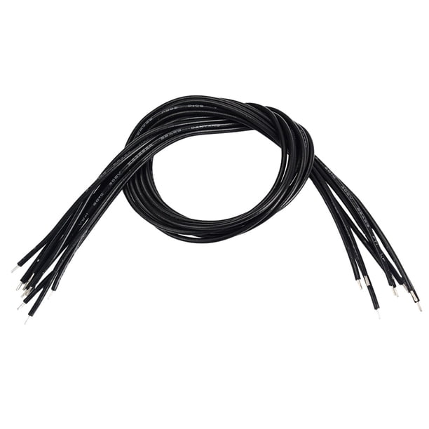 50PCS / Pack 30cm Circuito de Guitarra de Conexión Cable de Alambre Cable de Conexión Blindado Alambres de Conexión para Guitarra Eléctrica