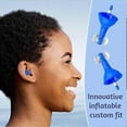 thumbnail image 4 of Innovative Inflatable Earplugs, Ultra-Comfy Reusable Noise-Reducing Earplugs, 4 of 5