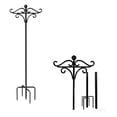 thumbnail image 2 of NWOKYZGH Shepherds Hooks for Outdoor, Heavy Duty Adjustable Bird Feeder Pole Garden Decor Shepherds Hook for Hanging Bird Feeder, Plant Baskets, Hummingbird Feeder for Outside, 2 of 7