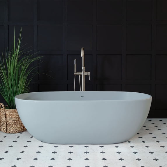 Irelia 65 Inch Resin Double Ended Tub