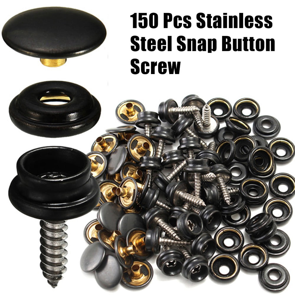 Car Snap Fastener Button Screw Stud For Boat Cover Home Improvement Tent Set Kit