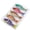 Multicolor 2, variant on Realistic Action Fishing Lure, 1 Set , 6-Segment ABS Glide Bait for Freshwater and Saltwater for Bass Fishing Stuff(A)