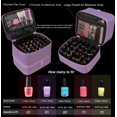 thumbnail image 2 of Organizador de Esmaltes ButterFox de Doble Capa en Lavanda, 2 of 8