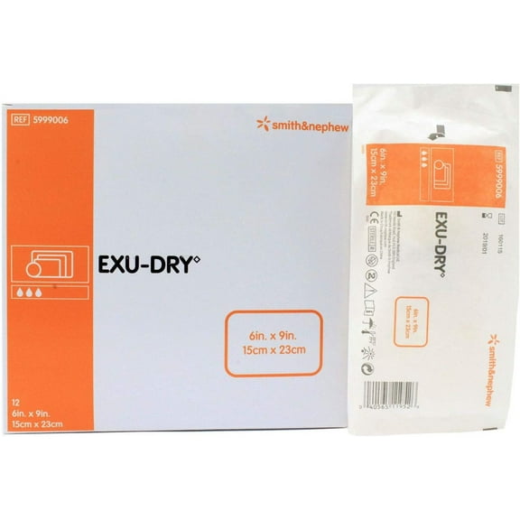 Smith and Nephew 5999006 Exu-Dry 6 in. x 9 in. (Each)