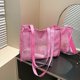 thumbnail image 4 of Bolso Hombro Mujeres Transparentes Candy Color Plegable Gran Capacidad Almacenamiento Portátil Ejercicio, 4 of 9