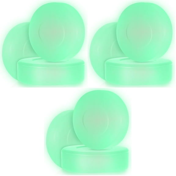HOMEMAXS 9 Pcs Ice Hockey Pucks Practice Hockey Pucks Luminous Ice Hockey Balls Sports Fan Hockey Pucks