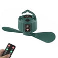 thumbnail image 1 of USB Rechargeable Camping Hiking Tent Ceiling Hung Fan Portable Detachable Hung Fan with Remote Controller Multifunctional Fan Bedroom Fan, 1 of 6