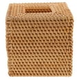 thumbnail image 4 of WHAMVOX Rattan Tissue Box Cover Square Rattan Woven Tissue Holder Tissue Holder, 4 of 8
