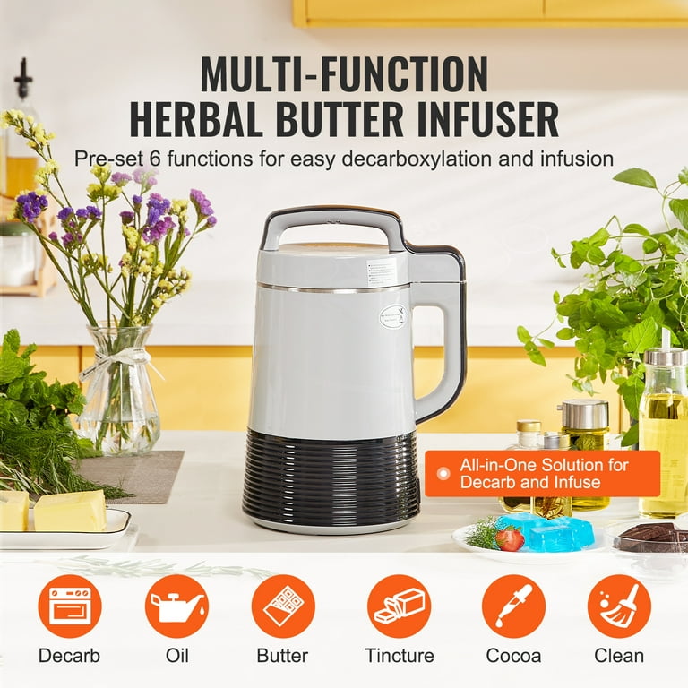 BENTISM Magic Herbal Butter Maker Machine 900W Oil Decarboxylator