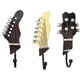 thumbnail image 1 of Ganchos decorativos en forma de guitarra vintage, perchas para estante, ganchos de resina de metal, 1 of 5