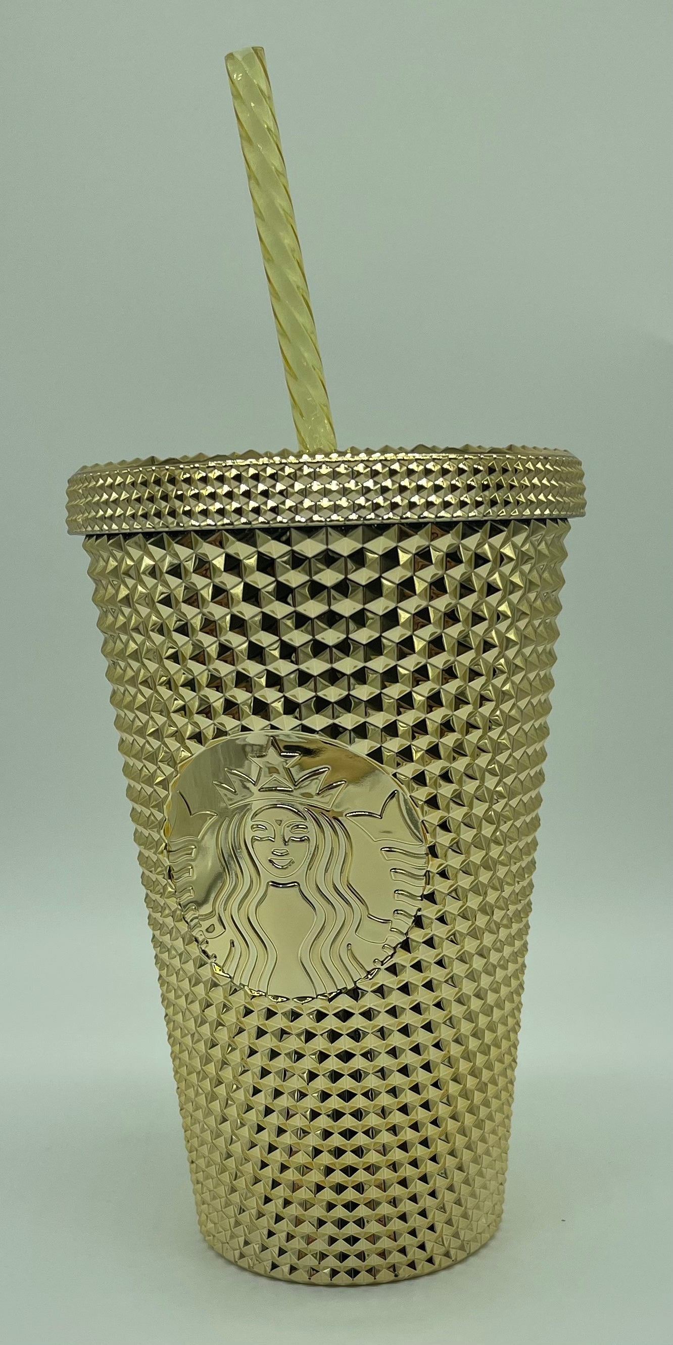 Starbucks Kitchen | Starbucks Studded Tumbler Holiday 2022 Gold Venti | Color: Gold | Size: Os | Gpadilla2384's Closet