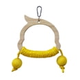 thumbnail image 3 of Percha para loros, hamaca de juguete para escalar, fomenta el ejercicio de los pies, jaula para pájaros, oscilante, columpio para pájaros,, 3 of 8