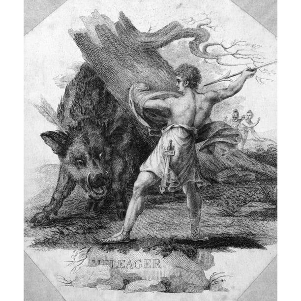 Atalanta And Meleager Nmeleager Hunting The Calydonian ...