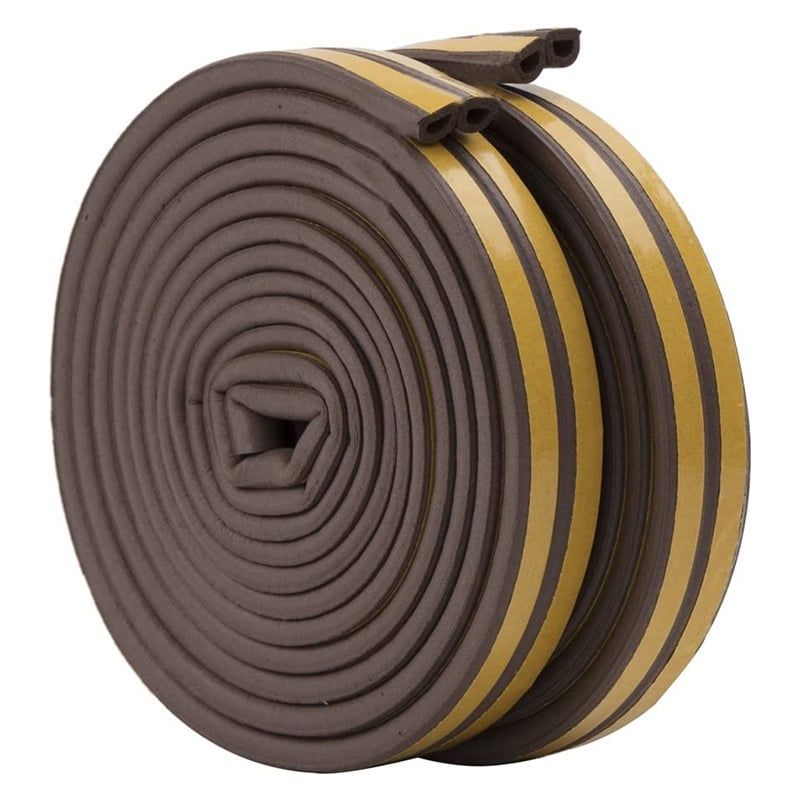 Building Supplies Black Door Weather Stripping,10m SelfAdhesive Foam