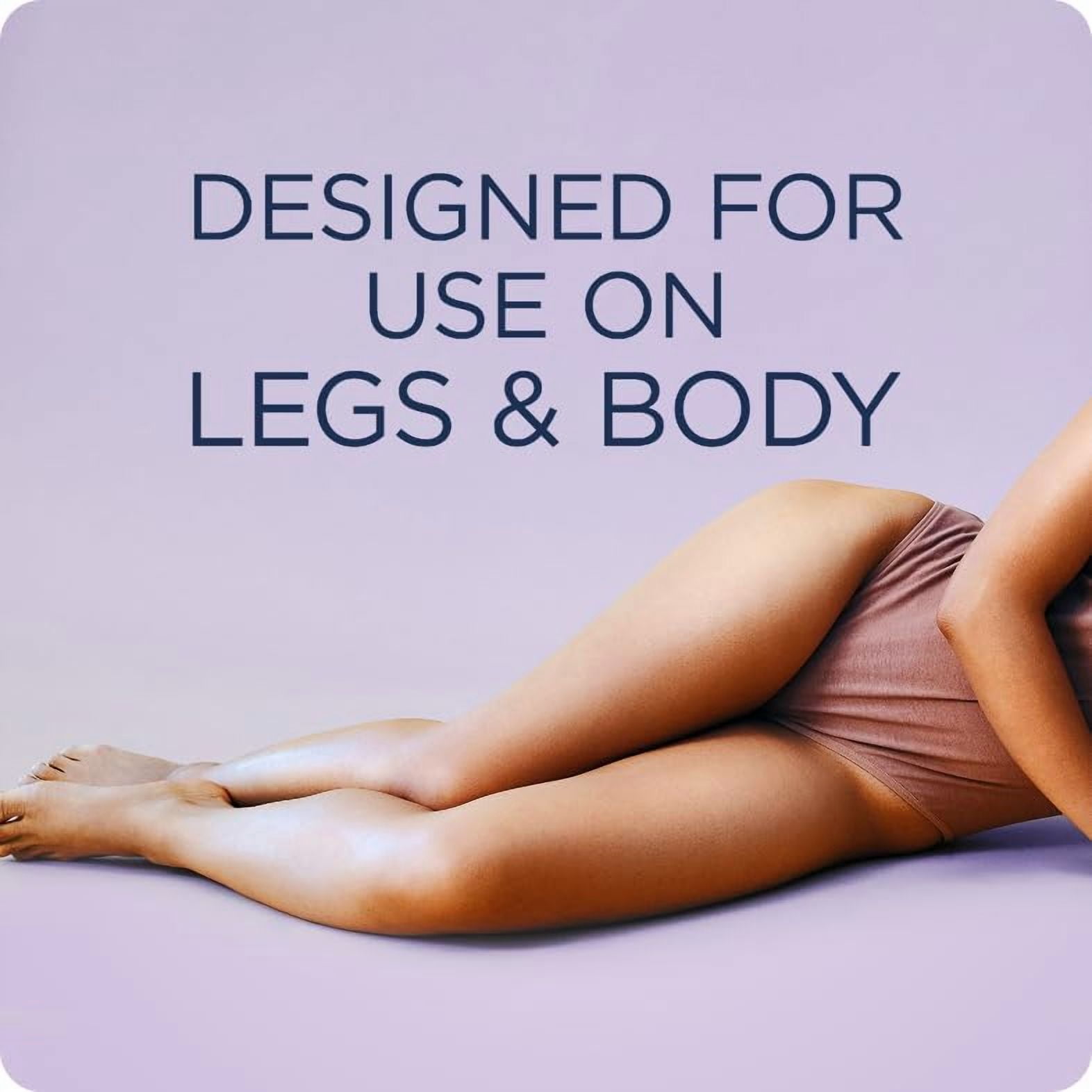 Veet® Easy-Gel™ Bandes de Cire pour Jambes et Corps, Peau Sèche, 40 unités + 4 Lingettes