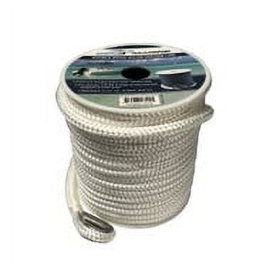 Gen3 Marine Double Braid Nylon Anchor Line - White - 3/8"x100'