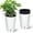 White, variant on Ataucjin 22" Round Planter Set, Self Watering Pots for Indoor Plants, Large Flower Pot Outdoor with Built-in Drainage and a Water Level Monitor, for Patio, Porch, Living Room, or Home Office,2 pcs